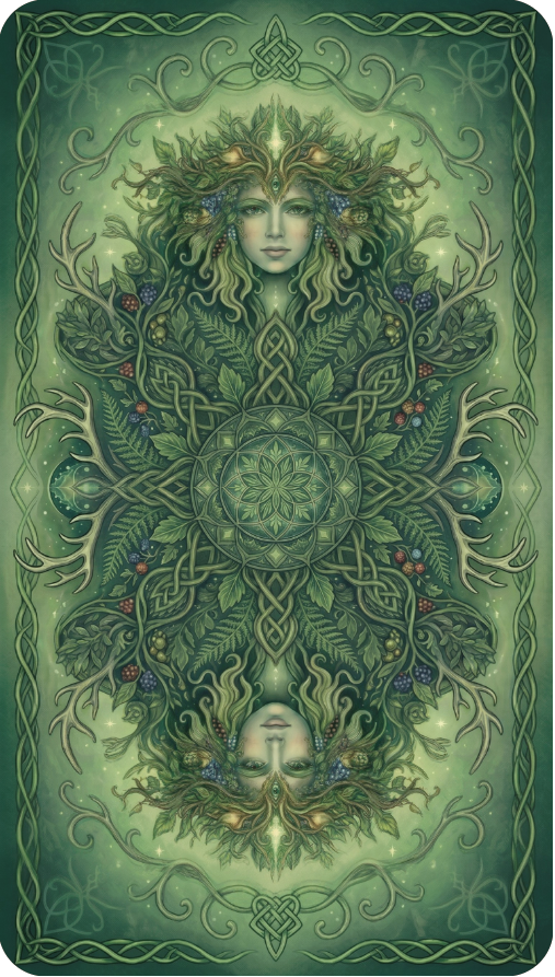 偉特塔羅豐盛版牌背